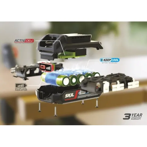 ΜΠΑΤΑΡΙΑ SKIL Li-Ion 20V / 2.0Ah - 3107 AA (0.4kg)