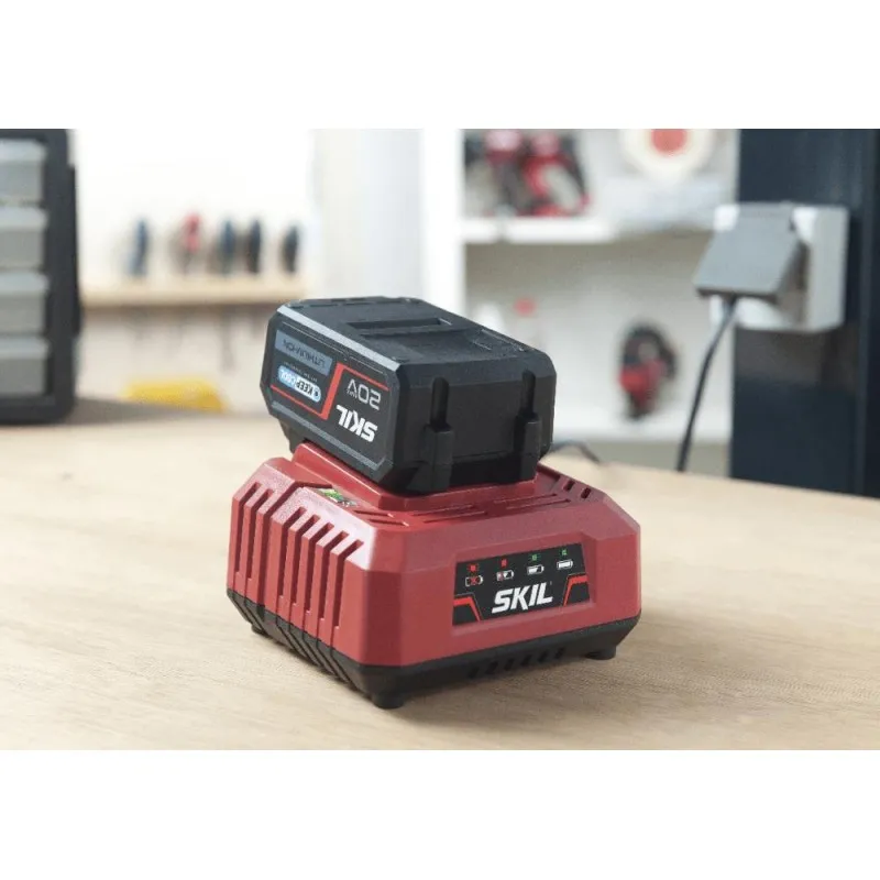 ΜΠΑΤΑΡΙΑ SKIL Li-Ion 1x20V/4.0Ah + ΦΟΡΤΙΣΤΗΣ 2.4A Απλός (3131 AA)