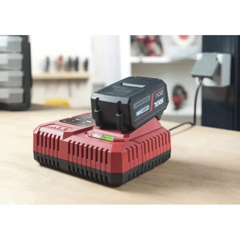 ΜΠΑΤΑΡΙΑ SKIL Li-Ion 1x20V/4.0Ah + ΦΟΡΤΙΣΤΗΣ 6.0A Ταχυφορτιστής (3111 AA)
