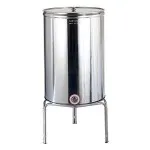 ΔΟΧΕΙΟ ΕΛΑΙΟΛΑΔΟΥ SANSONE 300LT INOX ΚΟΛΛΗΤΟ ΑΝΟΙΧΤΟ ΚΑΠΑΚΙ (Με Κάνουλα / Χωρίς Βάση | Φ64cm x H:96cm)