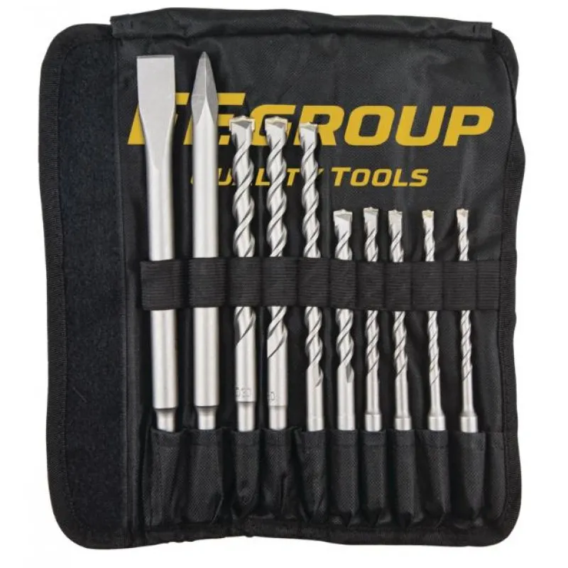 ΣΕΤ ΕΞΑΡΤΗΜΑΤΑ SDS PLUS FF-Group (10τμχ)