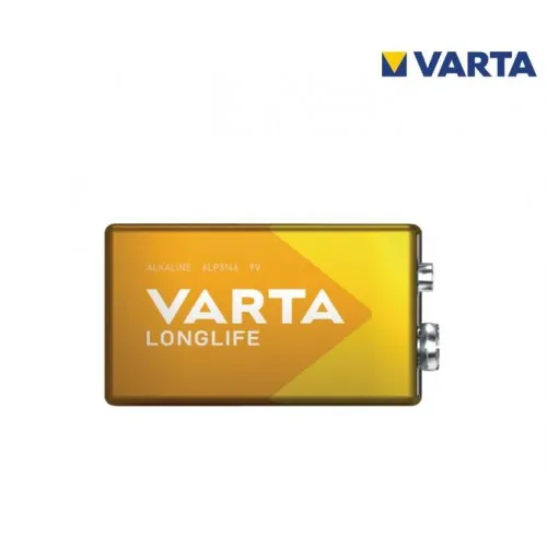 ΜΠΑΤΑΡΙΑ VARTA LONG LIFE ΠΛΑΚΕ 9V ΑΛΚΑΛΙΚΗ (1τμχ)
