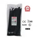 ΔΕΜΑΤΙΚΑ BENMAN ΜΑΥΡΑ 200mm X 2.5mm (100 τεμ)