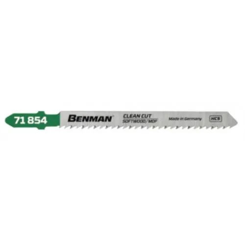 ΠΡΙΟΝΟΛΑΜΕΣ BENMAN CLEANCUT για ΙΝΟΣΑΝΙΔΕΣ (MDF) (5τμχ) / Τ101B, 100mm 7,8mm