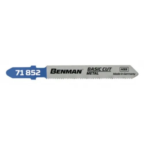 ΠΡΙΟΝΟΛΑΜΕΣ BENMAN BASIC CUT για ΜΕΤΑΛΛΟ (5τμχ) / T118A, 75mm 7,8mm