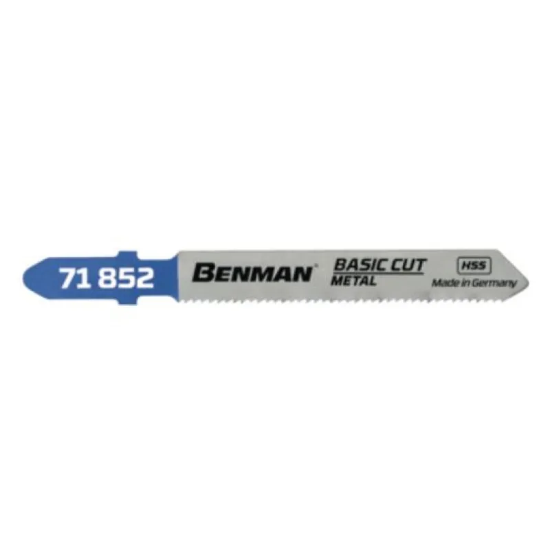 ΠΡΙΟΝΟΛΑΜΕΣ BENMAN BASIC CUT για ΜΕΤΑΛΛΟ (5τμχ) / T118A, 75mm 7,8mm