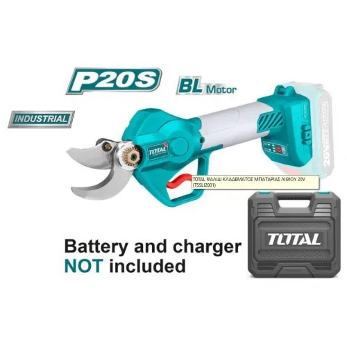 TOTAL ΨΑΛΙΔΑ ΜΠΑΤΑΡΙΑΣ P20S 20V (TSSLI2001) (Χωρίς Μπαταρία)