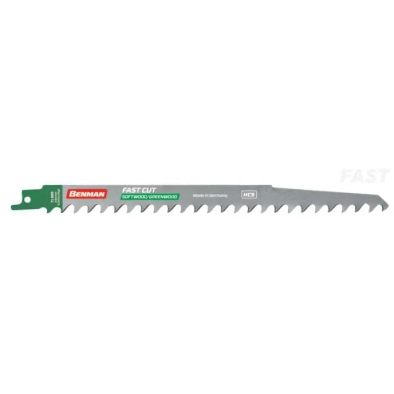 ΣΠΑΘΟΛΑΜΕΣ BENMAN Fast-Cut για ΧΛΩΡΟ ΞΥΛΟ (5τμχ) / S1542K