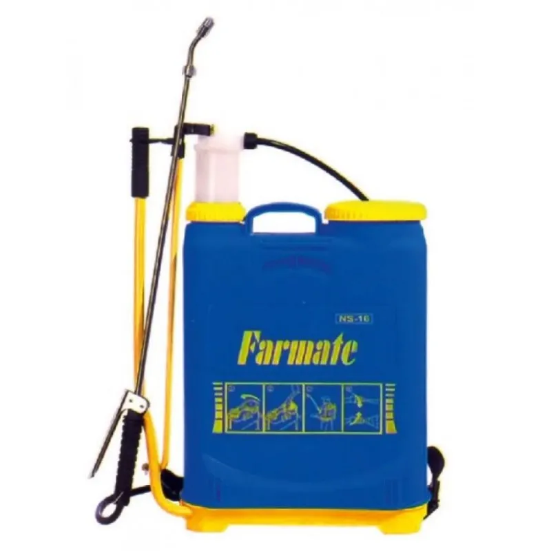 ΨΕΚΑΣΤΗΡΑ FARMATE NS-16AS (Πλατής / Χειρός / Μεταλλικός Αυλός / 3bar)