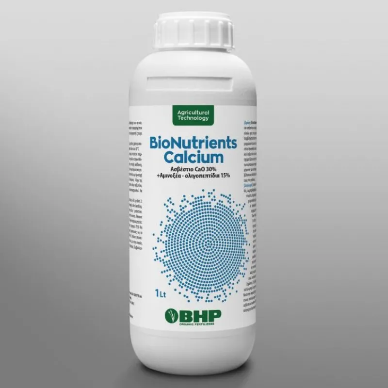 ΛΙΠΑΣΜΑ BHP BIONUTRIENTS CALCIUM 1lt (Υγρό Λίπασμα Ασβεστίου)