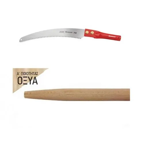 ΧΕΙΡΟΠΡΙΟΝΟ ΜΕ ΚΟΝΤΑΡΙ ΞΥΛΙΝΟ 1.4m BENMAN 33cm