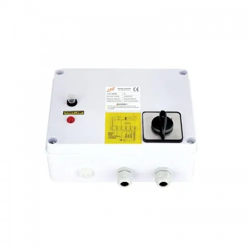 ΠΙΝΑΚΑΣ ΕΚΚΙΝΗΣΗΣ Η/Κ με ON/OFF LeoGroup 5,5hp 380V (6-15A) (ΘΕΡΜΙΚΟ - ΡΕΛΕ - ΕΠΙΤΗΡΗΤΗ ΦΑΣΕΩΝ)