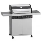 ΨΗΣΤΑΡΙΑ ΥΓΡΑΕΡΙΟΥ BBQ KAISER PROFI 5+1 Καυστήρες (70x42cm | 18.50kW)