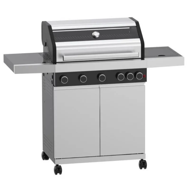 ΨΗΣΤΑΡΙΑ ΥΓΡΑΕΡΙΟΥ BBQ KAISER PROFI 5+1 Καυστήρες (70x42cm | 18.50kW)
