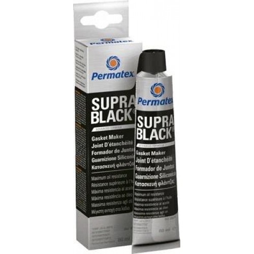 ΣΙΛΙΚΟΝΟΥΧΑ ΦΛΑΝΤΖΑ Supra Black RTV PERMATEX 80ml (82180/35124)