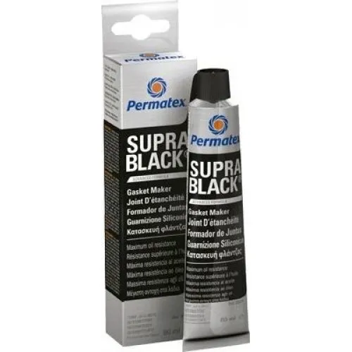 ΣΙΛΙΚΟΝΟΥΧΑ ΦΛΑΝΤΖΑ Supra Black RTV PERMATEX 80ml (82180/35124)