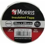ΜΟΝΩΤΙΚΗ ΤΑΙΝΙΑ 19mm/18m MORRIS ΛΕΥΚΗ