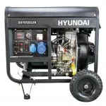 Η/Ζ ΓΕΝΝΗΤΡΙΑ HYUNDAI DHY8500LEK-T (Πετρελαίου 15.0hp / 8.0kVa 220V+380V) Με Μίζα, FullPower (40C24)