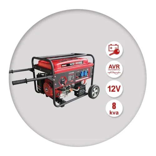 Η/Ζ ΓΕΝΝΗΤΡΙΑ MIYAKE HZB 8000 E (Βενζίνης 16.0hp / 8.0kVa 220V) με ΜΙΖΑ