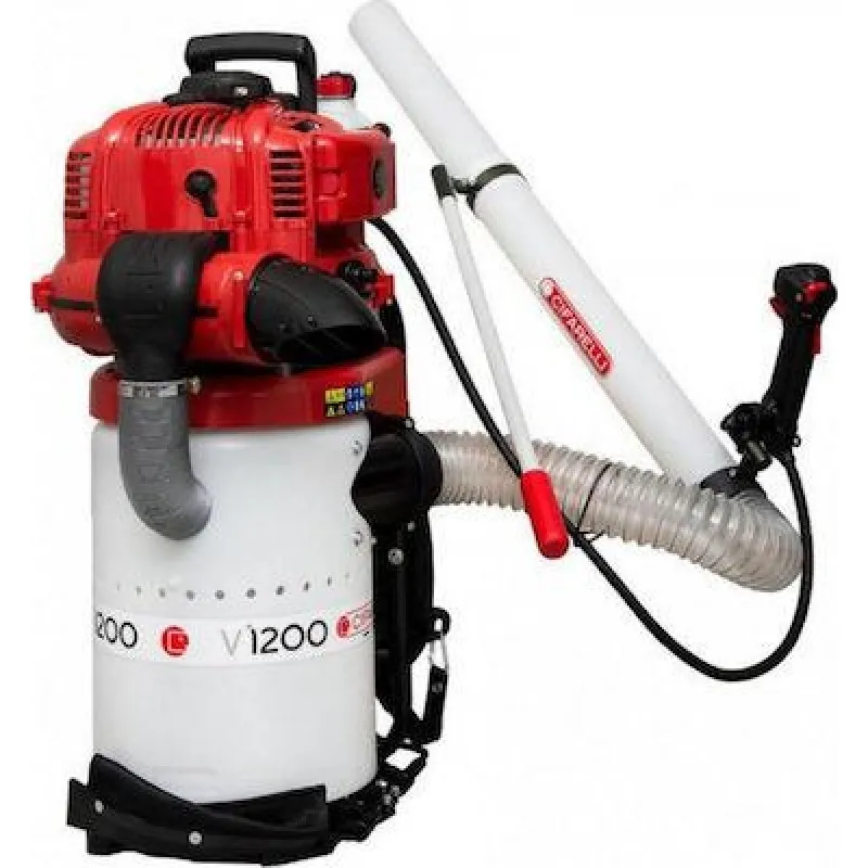 ΑΝΑΡΡΟΦΗΤΗΡΑΣ CIFARELLI V1200 E (77cc / 5.0hp / 15.9kg) για Σύκα / Κάστανα / Αμύγδαλα / Ελιές
