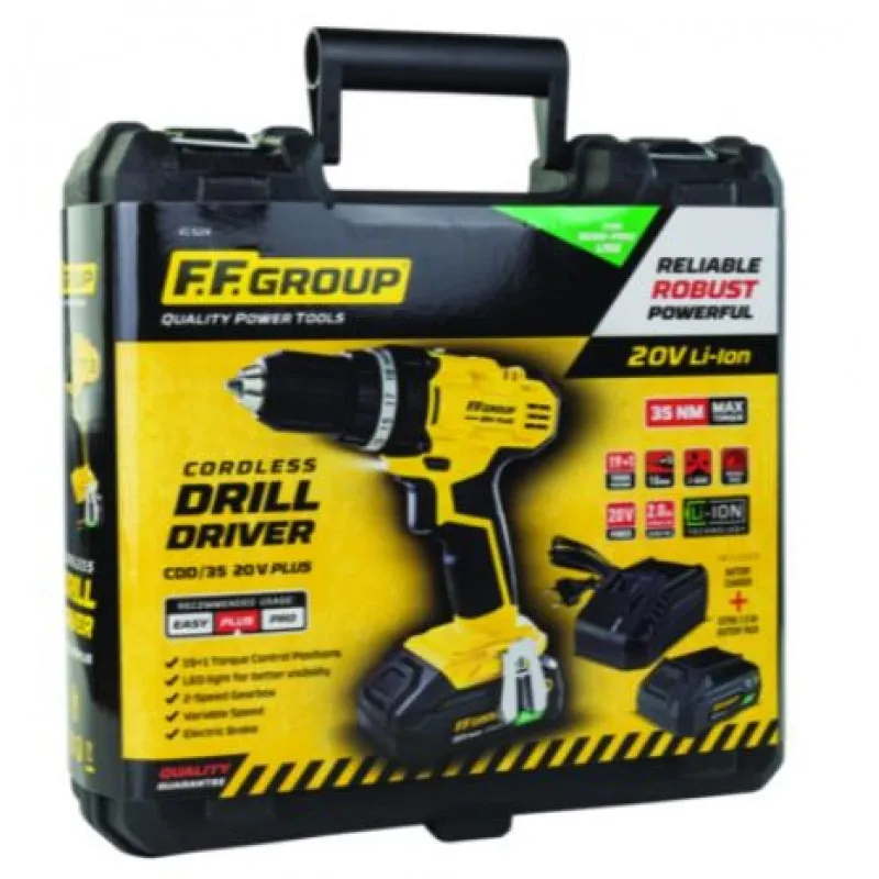 ΔΡΑΠΑΝΟΚΑΤΣΑΒΙΔΟ FF-Group CDD/35 20V 
