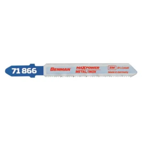 ΠΡΙΟΝΟΛΑΜΕΣ BENMAN MAXPOWER για ΜΕΤΑΛΛΟ και INOX (5τμχ) / Τ118AF, 75mm 7,8mm