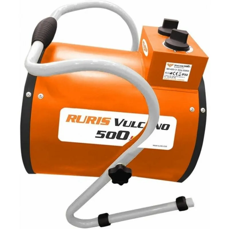 ΑΕΡΟΘΕΡΜΟ RURIS VULCANO 500 (Εώς 50τμ | 5kW/380V)
